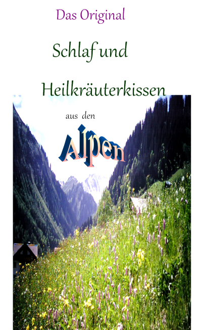 Original Schlaf - und Heilkräuterkissen von Kräuter-Buri